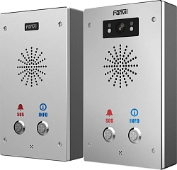 Аудиопанель Fanvil i16SV-02 цвет панели: серебристый