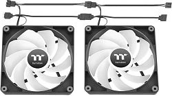 Вентилятор для корпуса Thermaltake CT120 Sync Reverse ARGB 120х120x25 черный 4-pin 31.2дБ (упак.:2шт) (CL-F173-PL12SW-A) Ret