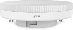 Лампа светодиодная Gauss 108008308 8Вт цок.:GX53 таблетка 220B св.свеч.бел.хол. (упак.:10шт)