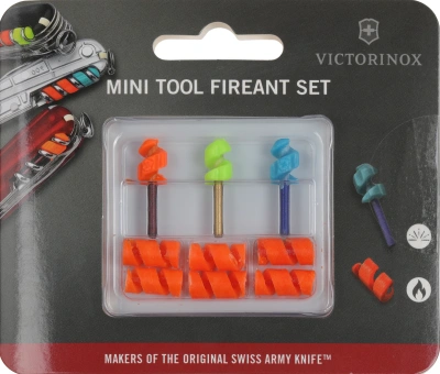 Набор кресал для пероч.ножа Victorinox FireAnt (4.1330.B1) ассорти блистер (упак.:3шт)