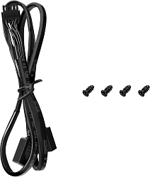 Вентилятор для корпуса Deepcool FD14 140х140x25 черный 4-pin 25.6дБ (R-FD14-BKNPN1-G) Ret