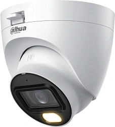 Камера видеонаблюдения аналоговая Dahua DH-HAC-HDW1239TLQP-A-LED-0280B-S3 2.8-2.8мм HD-CVI HD-TVI цв. корп.:белый (DH-HAC-HDW1239TLQP-A-LED-0280B)