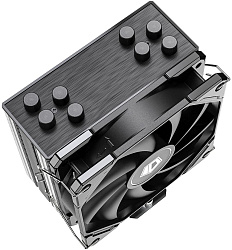 Устройство охлаждения(кулер) ID-Cooling SE-224-XTS Soc-AM5/AM4/1200/1700/1851 серебристый/черный 4-pin 29dB Al+Cu 220W 650gr Bulk (SE-224-XTS BULK)