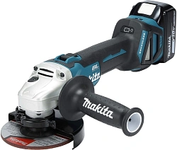 Углошлифовальная машина Makita DGA511RT 8500об/мин рез.шпин.:M14 d=125мм жестк.кейс