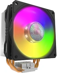 Устройство охлаждения(кулер) Cooler Master Hyper 212 ARGB ARGB Soc-AM5/AM4/1200/1700/1851 серебристый/черный 4-pin 9-31dB Al+Cu 150W 465gr Ret (RR-2V2L-18PA-R1)