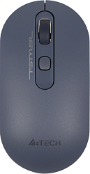 Мышь A4Tech Fstyler FG20 пепельный/синий оптическая 2000dpi беспров. USB для ноутбука 4but (FG20 ASH BLUE)