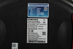 Пылесос Samsung VC15K4116VR/EV 1500Вт красный/черный
