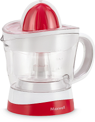 Соковыжималка цитрусовая Maxwell MW-1109 25Вт рез.сок.:700мл. белый/красный