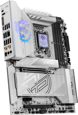 Материнская плата MSI MPG Z890 EDGE TI WIFI Soc-1851 Intel Z890 4xDDR5 ATX AC`97 8ch(7.1) 5Gigabit RAID+HDMI