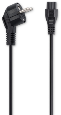Кабель Buro IEC C5 (3-pin) Евровилка 3м (BU-PCAB-3-3PIN)