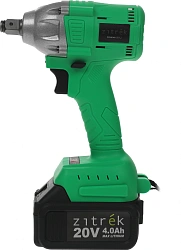 Гайковерт Zitrek Crusher 20-Li аккум. патрон:квад.1/2" (кейс в комплекте) (063-4077)