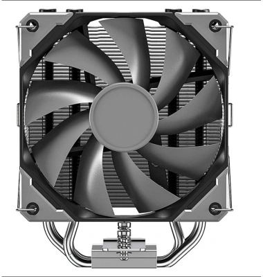 Устройство охлаждения(кулер) ID-Cooling SE-214-XT Basic Soc-AM5/AM4/1200/1700/1851 черный 4-pin 16-27dB Al+Cu 180W 500gr Ret