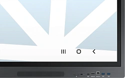 Панель Samsung 86" WA86D черный LED 6ms 16:9 HDMI матовая 4000:1 400cd 178гр/178гр 3840x2160 4K USB 74.5кг