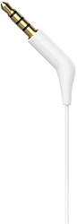 Гарнитура внутриканальные Philips TAE1105WT/00 1.2м белый проводные в ушной раковине