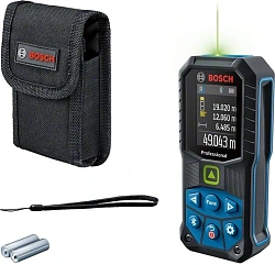 Лазерный дальномер Bosch GLM 50-27 CG 2кл.лаз. 515нм цв.луч. зеленый в кейсе (0601072U00)