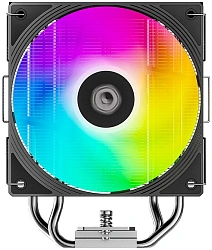 Устройство охлаждения(кулер) ID-Cooling FROZN A410 SE ARGB Soc-AM5/AM4/1200/1700/1851 серебристый/черный 4-pin 16-27.2dB Al+Cu 180W 720gr Ret (FROZN A410 SE ARGB)
