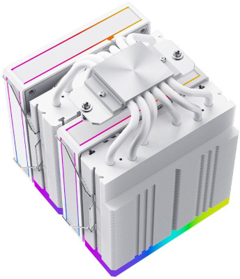 Устройство охлаждения(кулер) ID-Cooling Frozn A620 ARGB Soc-AM5/AM4/1200/1700/1851 белый 4-pin 29.9dB Al+Cu 270W 1200gr Ret (FROZN A620 ARGB WHITE)
