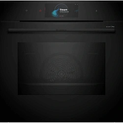 Духовой шкаф Электрический Bosch Serie 8 HSG958DB1S черный
