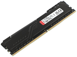 Память DDR4 8Gb 3200MHz Kingston KF432C16BB/8 Fury Beast Black RTL Gaming PC4-25600 CL16 DIMM 288-pin 1.35В single rank с радиатором Ret