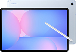 Планшет Samsung Galaxy Tab S10 FE+ SM-X626B 1580 (2.9) 8C RAM8Gb ROM128Gb 13.1" TFT 2880x1800 5G eSIM Android 15 голубой 13Mpix 12Mpix BT WiFi microSD 1Tb 10090mAh