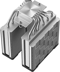 Устройство охлаждения(кулер) Deepcool AG620 G2 ARGB Soc-AM5/AM4/1200/1700/1851 серебристый/черный 4-pin 30.93dB Al+Cu 270W 1046gr Ret (R-AG620-BKAMMG2-G)