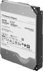 Жесткий диск WD SATA-III 20TB 0B48696 WUH722020CLE604 Ultrastar DC HC555 512E (7200rpm) 512Mb 3.5"