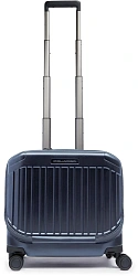Чемодан Piquadro PQ LIGHT BV6552PQL/BLUO 40x41x23см поликарбонат синий матов.