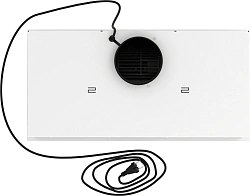 Вытяжка встраиваемая Elikor Cube Basic 60П-500-К3Д белый управление: кнопочное (1 мотор)