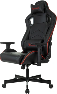 Кресло игровое A4Tech Bloody GC-840 черный сиденье черный эко.кожа с подголов. крестов. металл черный пластик черный (комплект 1шт)