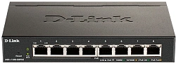 Коммутатор D-Link DGS-1100-08PV2/A4A (L2) 8x1Гбит/с 8PoE 64W настраиваемый