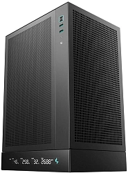 Корпус Deepcool CH170 Digital черный без БП miniITX 6x120mm 2xUSB3.0 audio bott PSU