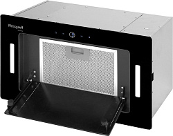 Вытяжка встраиваемая Weissgauff Aura 850 черный управление: кнопочное (1 мотор)