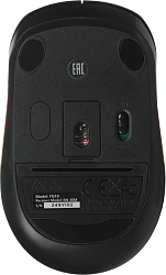Мышь A4Tech Fstyler FG10 черный/оранжевый оптическая 2000dpi беспров. USB 4but (FG10 ORANGE)