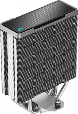 Устройство охлаждения(кулер) Deepcool AK400 Soc-AM5/AM4/1200/1700/1851 черный 4-pin 29-29dB Al+Cu 220W 661gr Ret (R-AK400-BKNNMN-G-1)