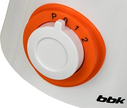 Соковыжималка центробежная BBK JC060-H11 550Вт белый/оранжевый