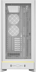 Корпус Montech HS01 белый без БП ATX 11x120mm 2x140mm 2xUSB3.0 audio