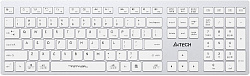Клавиатура A4Tech Fstyler FBX50C белый USB беспроводная BT/Radio slim Multimedia (FBX50C WHITE)