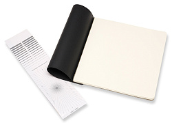 Блокнот для рисования Moleskine ART SOFT SKETCH PAD ARTSKPAD5 190x190мм 48стр. мягкая обложка черный