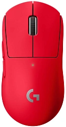 Мышь Logitech G Pro X Superlight 2 SE красный оптическая 44000dpi беспров. USB-C (910-007653)