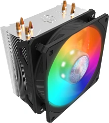 Устройство охлаждения(кулер) Cooler Master Hyper 212 ARGB ARGB Soc-AM5/AM4/1200/1700/1851 серебристый/черный 4-pin 9-31dB Al+Cu 150W 465gr Ret (RR-2V2L-18PA-R1)