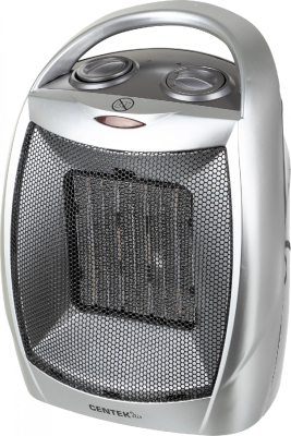 Тепловентилятор Centek CT-6020 1500Вт серый/черный