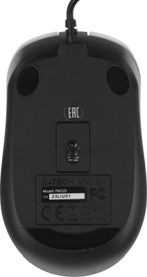 Мышь A4Tech Fstyler FM12S Panda белый/черный оптическая 1200dpi silent USB 3but