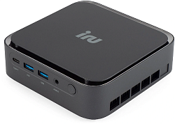 Неттоп IRU Tactio 513 i5 1235U (1.3) 16Gb SSD512Gb Iris Xe без ОС GbitEth WiFi BT 120W серый (RUS) (2189397)