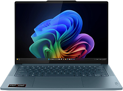 Ноутбук Lenovo Yoga Pro 7 14AKP10 Ryzen AI 7 350 32Gb SSD1Tb AMD Radeon 860M 14.5" OLED 3K (2944x1840) без ОС turquoise WiFi BT Cam (83KG0013RK)