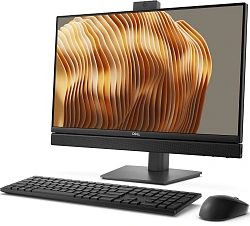 Моноблок Dell Pro 24 QC24250 23.8" Full HD Core Ultra 7 265 (2.4) 64Gb SSD2Tb Graphics CR Windows 11 Pro GbitEth WiFi BT 130W клавиатура мышь Cam темно-серый 1920x1080