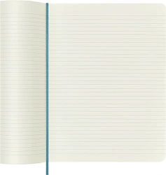 Блокнот Moleskine CLASSIC SOFT QP621B35 XLarge 190х250мм 192стр. линейка мягкая обложка голубой
