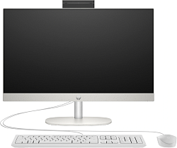 Моноблок HP ProOne 240 G10 23.8" Full HD i7 1355U (1.7) 16Gb SSD512Gb UHDG FreeDOS GbitEth WiFi BT 90W клавиатура мышь Cam белый 1920x1080