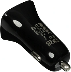 Автомобильное зар./устр. Wiiix UCC-2-15B 12W 1.2A+2.1A универсальное черный