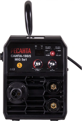 Сварочный полуавтомат Ресанта САИПА-180/5 MIG 5в1 инвертор MIG-MAG/FCAW/MMA/Lift TIG 6.1кВт