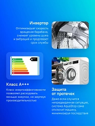 Стиральная машина Bosch Serie 4 WGA24400ME пан.англ. класс: A+++ загр.фронтальная макс.:9кг белый инвертор